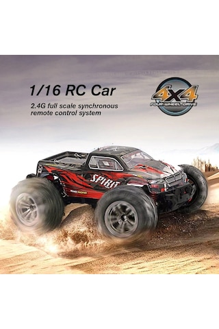 Xinlehong 1:16 Brushless Uzaktan Kumandalı Yüksek Hızlı Rc Araba 52km/s 2.4ghz 4wd Usb Şarj Mavi Çok Renkli