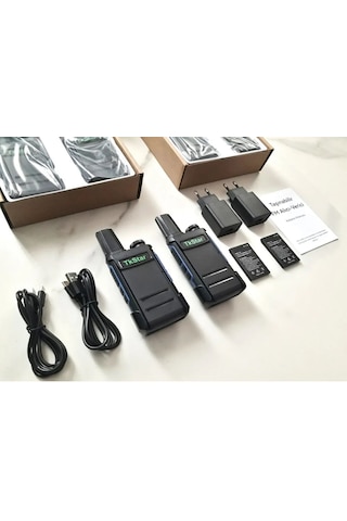Tkstar 4 Lü Set Typc Şarj Pro Telsiz