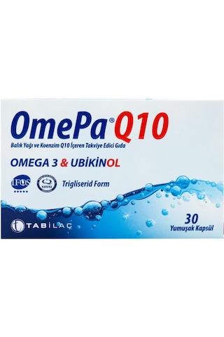 Omepa Q10 30 Kapsül Omepa Q10 30 Kapsül