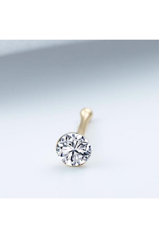 Bilezikci Tektaşlı 14 Ayar Altın Hızma Hz7008 Çok Renkli