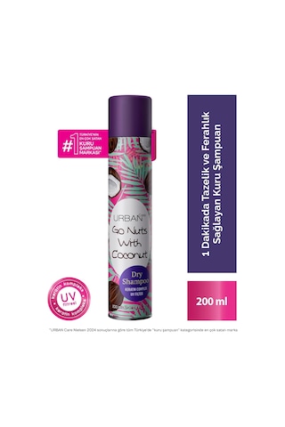 Urban Care Hacimlendirici Kuru Şampuan Go Nuts With Coconut 200 Ml- Vegan 1 KG