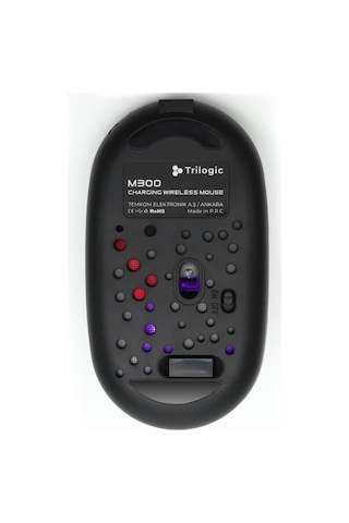 Trilogic M300 Şarjlı Rainbow Wireless Kablosuz Mouse