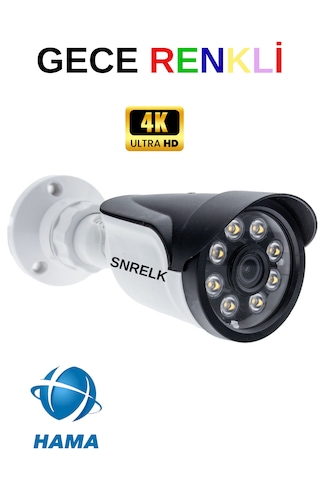 Snrelk Hama 5 Mp Lens Warm Lıght 5536 Güvenlik Kamerası
