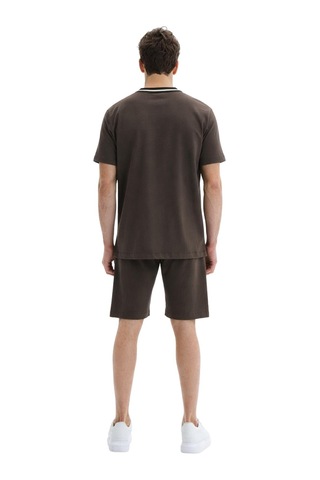 Arma Ar-ma Erkek Bisiklet Yaka Tişört Baskisiz Basic Örme Kumaş Regular Fit %100 Pamuk 30/2 Süprem Y31344448902 Haki-h4