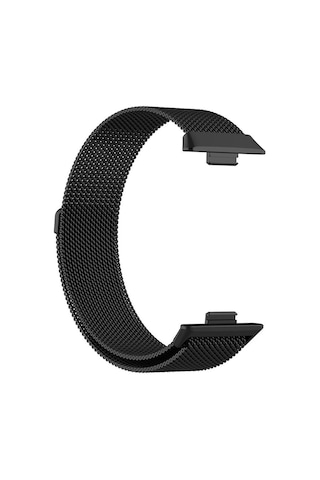 Huawei Watch Fit 3 Zore Krd-01 Metal Kordon-siyah