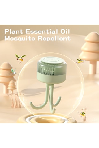 Ranyeek Bebek Arabası Usb Fanı - Çok Fonksiyonlu Taşınabilir Bitki Yağı İle Sinek Repelenti