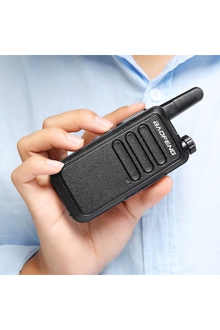 2li Baofeng R5 Pmr 446 El Telsizi Mikro Usb Şarjlı - Çift Kulaklık Dahil