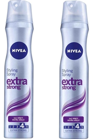 Nivea Extra Güçlü Saç Spreyi 2 x 250 ML