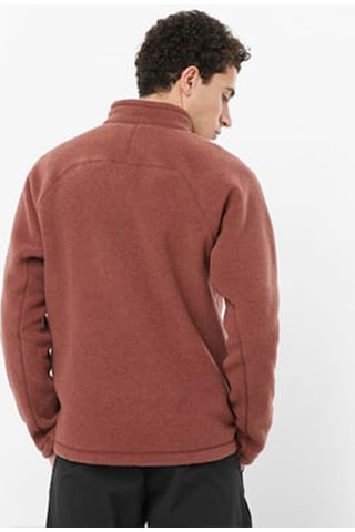 Salomon C22840 Chroma Fleece Pullov Hz Erkek Polar - Kırmızı Kırmızı