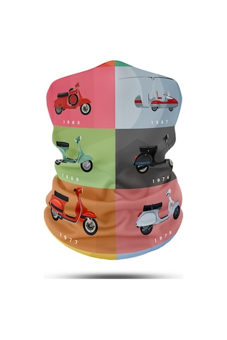 Çok Amaçlı Bandana Motosiklet Boyunluk Balaklava Outdoor Yüz Maskesi Kayak Maskesi Çok Renkli