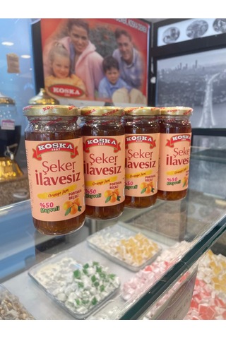 Koska Şeker İlavesiz Portakal Reçeli 270 Gr Koli 12 Adet