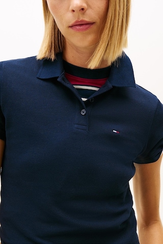 Nakışlı Lacivert Kadın Polo T-shirt Lacivert