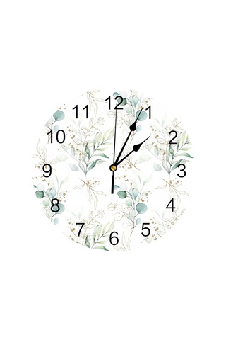 Kolay Okunabilen Sayılara Sahip 1/2/3 Saat Sessiz Çalışma Duvarı Gösterildiği Gibi Tip 7 1set Diğer