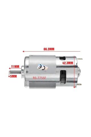 Zanon-Benza Zeytin Hasat Makinası Motoru 34 Volt Mabuchı  Marka