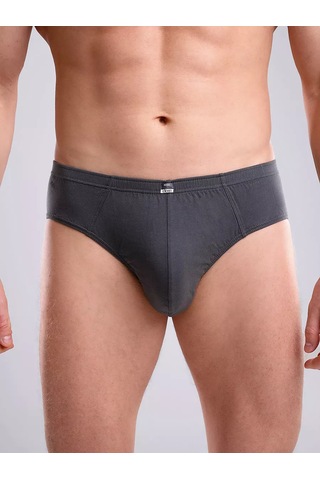 Clever Wear Pamuklu Slip Külot 13464335 Koyu Gri