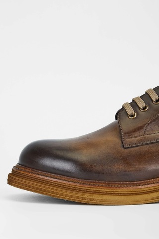 Exton Erkek Hakiki Deri Kahverengi Casual Ayakkabı 994 9253 Erk Ayk K23/24 Brown Kahverengi