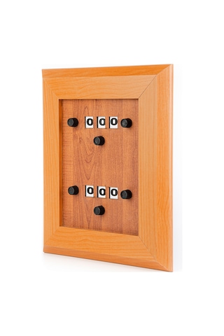 Bilardo Ağaç Skorbord Numaratör