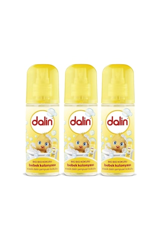 Dalin Bebek Kolonyası Bıcı Bıcı Kokusu 150 Ml X 3 Adet Dalin Bebek Kolonyası Bıcı Bıcı Kokusu 150 Ml X 3 Adet