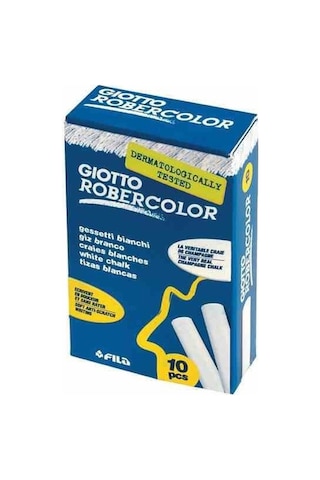 Giotto Robercolor Tebeşir 10'lu Paket Beyaz