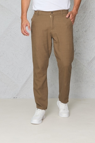 Blayn Jeans Erkek Fileto Cepli Yazlık Keten Pantolon Vizon