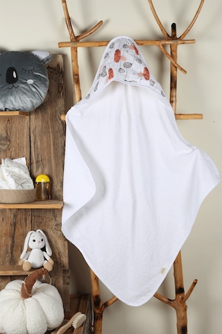 Luckka %100 Pamuk Bebek Havlu Kundak Banyo Havlusu - Ztkundak Standart