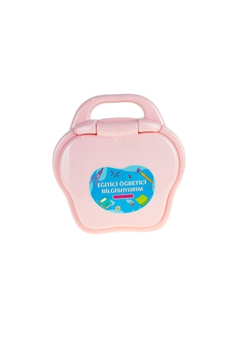 Oyuncak Mini Laptop Eğitici Öğretici Bilgisayarım Türkçe Pembe