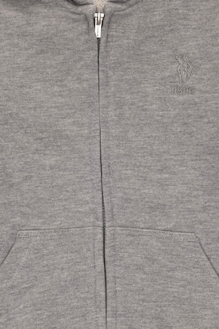 U.S. Polo Assn. Erkek Çocuk Gri Melanj Basic Sweatshirt 50289144-VR086
