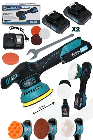 Bx3600 Şarjlı Polisaj Makinesi