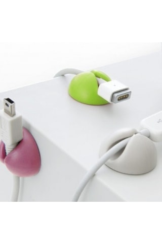 Kablo Sabitleyici Aparat 6 Adet - 24242405784sa Çok Renkli