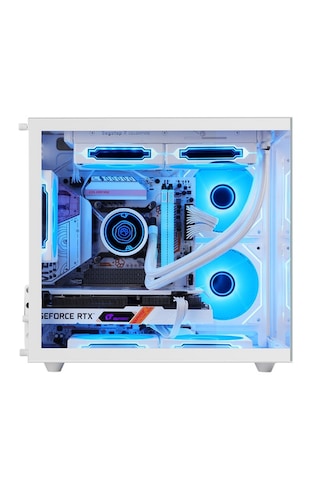 Segotep Brave W1 Beyaz 650w Midi Tower Gaming Oyuncu Kasa