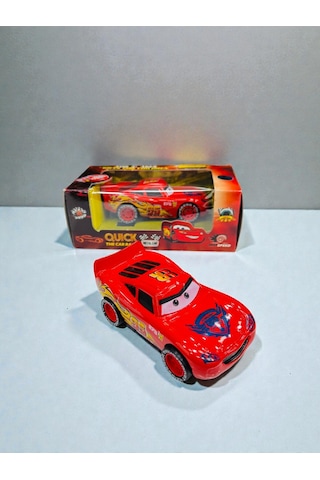Şimşek Mcqueen Metal Çek Bırak Araba 11 Cm Boyutu Diğer