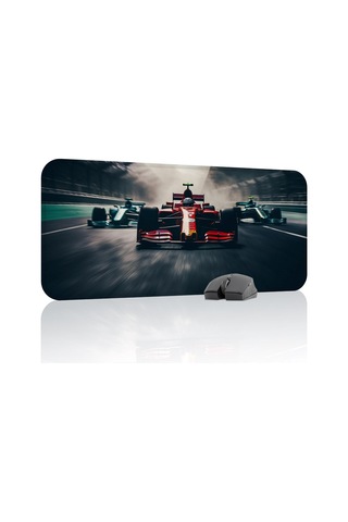 F1 Gaming Mouse Pad Kauçuk Kaymaz Taban Mousepad V1, 70x30 Xl