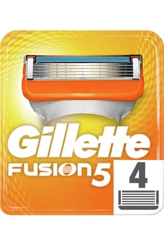 Gillette Fusion5 Yedek Başlık 4'lü