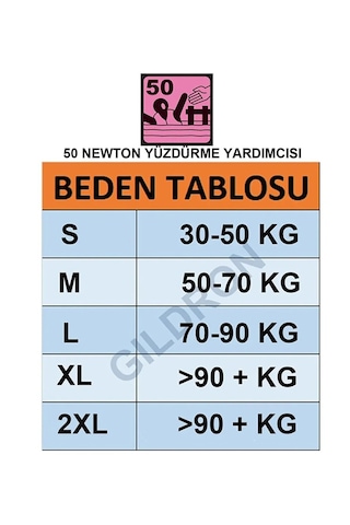 Yüzdürme Yardımcısı Can Yeleği L Beden 50 Newton Ekonomik Seçenek Kırmızı