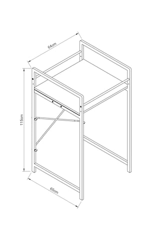 Banyo Rafı Çamaşır Ve Kurutma Makinesi Dolabı Beyaz 1624 Beyaz