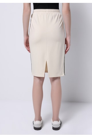 Colin's Colins Slim Fit Düz Bağcıklı Kadın Ekru Etek Cl1074713 Q1.v1 Ecr Ekru
