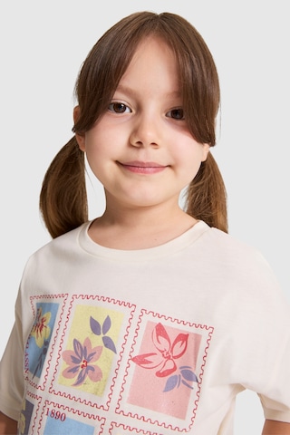 U.S. Polo Assn. U.s. Polo Assn. Kız Çocuk Ekru Pijama Takım 50326618-vr019 Ecru