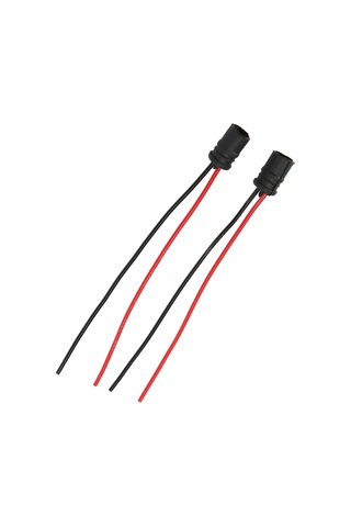 Monyee 12v 30a T10-2 Led Ampul Tabanı, 15cm Kablolu, Isı & Korozyon Dayanıklı Abs, Endüstriyel Araçlar/bisikletler İçin 2 Adet