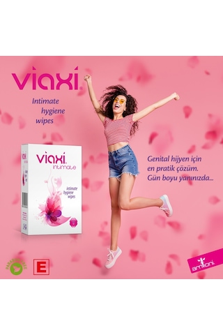 Viaxi Genital Bölge Temizleme Mendili 10'lu
