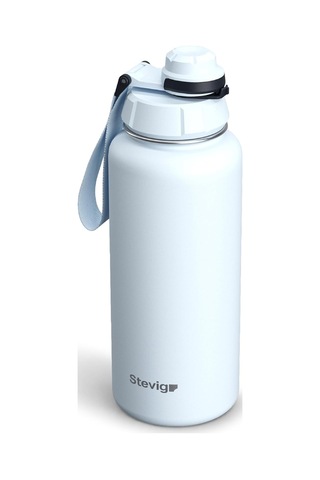 1 Hand Leak-proof Sızdırmaz Çelik Termos 1000 Ml Ice Melt St-216 Çok Renkli