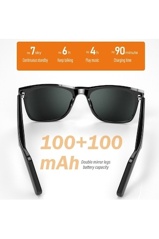 Lebihmurah  E10-C Binaural Bluetooth Akıllı Gözlük