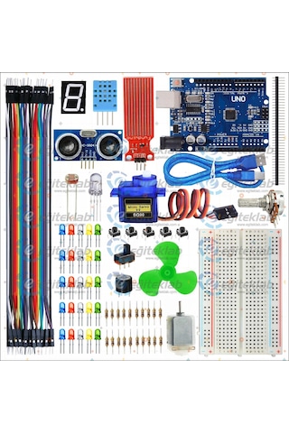 Arduino Uno Başlangıç Eğitim Seti