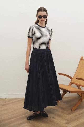 Hooopstore Boho Crash Lacivert Etek