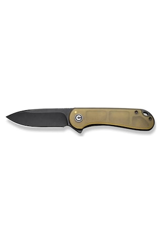 Civivi Elementum Bead Blasted Ultem Handle Black Stonewashed D2 Blade Kamp Çakı Sarı