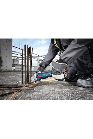 Bosch GWS 18V-11 S 1x4 Ah Procore Akülü Devir Ayarlı Taşlama Bez Çantalı