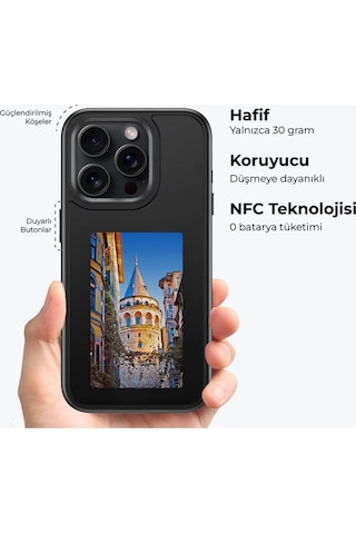 Nfc Kişiselleştirilebilir Kılıf Apple Uyumlu iPhone15 Pro Max