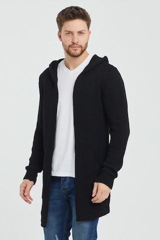 Tarz Cool Erkek Siyah Desenli Triko Hırka- Hrk8085r03s Siyah