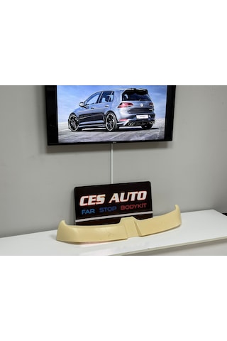 Vw Golf 7 & 7.5 Oettinger Bagaj Spoiler Plastik İthal Sıfır Ürün