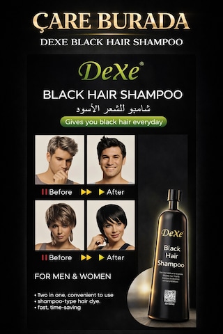 Dexe Siyah Şampuan 200 ML