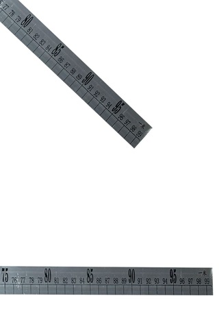 100 Cm Hafif Alüminyum Cetvel Gri